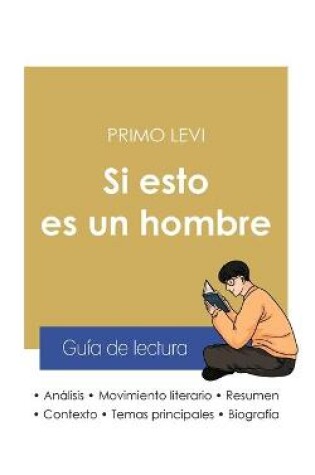 Cover of Guia de lectura Si esto es un hombre de Primo Levi (analisis literario de referencia y resumen completo)