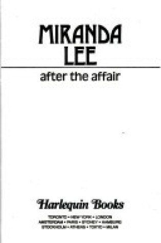 Cover of After the Affair