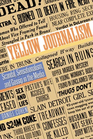 Book cover for Yellow Journalism