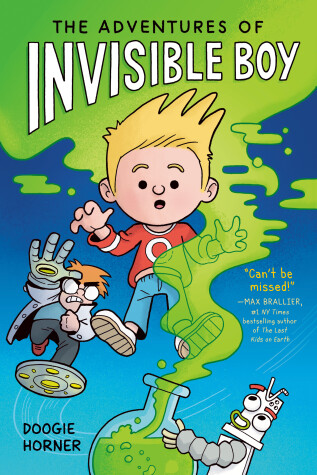 Book cover for The Adventures of Invisible Boy