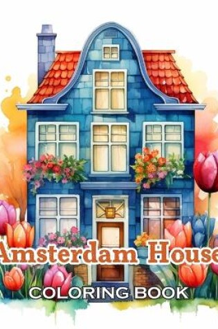 Cover of Amsterdam House Coloring Book