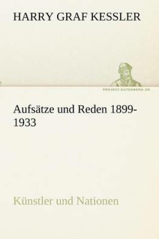 Cover of Aufsatze Und Reden 1899-1933