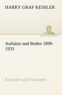 Book cover for Aufsatze Und Reden 1899-1933