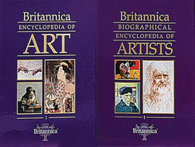 Book cover for Britannica's Encyclopedia of Art and Britannica Biographical Encyclopedia of Artists