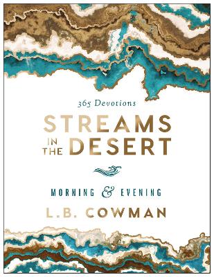 Book cover for Streams in the Desert Morning and Evening