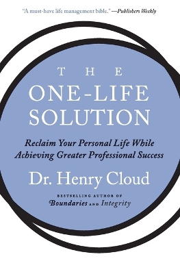 Book cover for The One-Life Solution