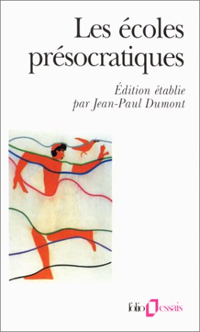 Book cover for Ecoles Presocratiques