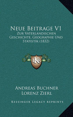 Book cover for Neue Beitrage V1