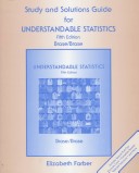 Book cover for Study and Solutions Guide for Understandable Statistics