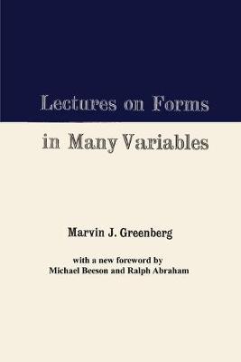 Book cover for Lectures on Forms in Many Variables