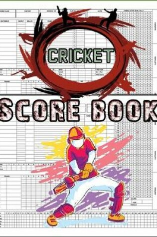 Cover of Cricket Score Book
