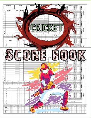 Book cover for Cricket Score Book