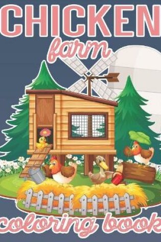 Cover of Chicken Farm Coloring book