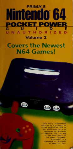 Book cover for Nintendo 64 Pocket Power Guide Volume 2