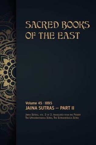 Cover of Jaina Sûtras