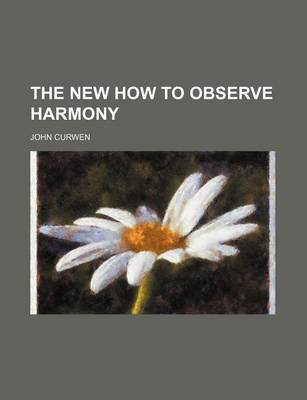 Book cover for The New How to Observe Harmony