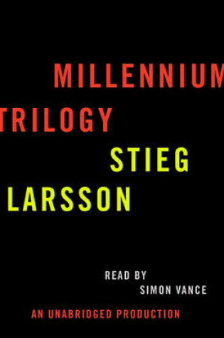 Cover of Stieg Larsson Millennium Trilogy Audiobook CD Bundle