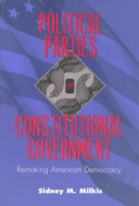 Book cover for Political Parties and Constitutional Government