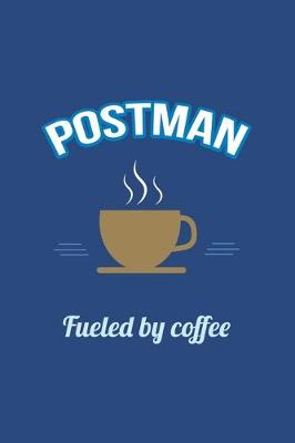 Book cover for Postman Fueled by Coffee Journal, Dot Grid