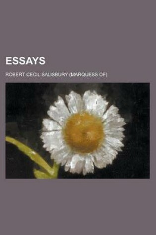 Cover of Essays