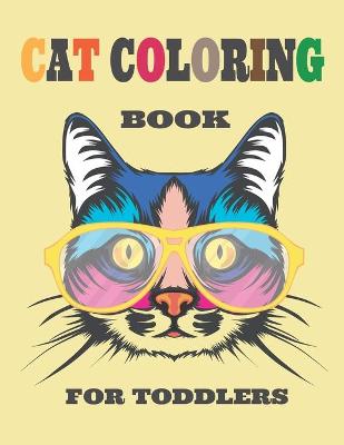 Book cover for Cat Coloring Book for Toddlers