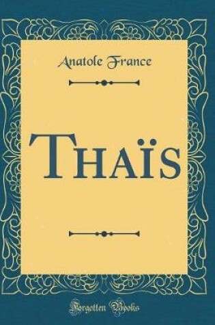 Cover of Thaïs (Classic Reprint)