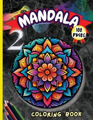 Book cover for Mandala 2 Coloring Book