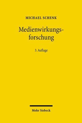 Book cover for Medienwirkungsforschung