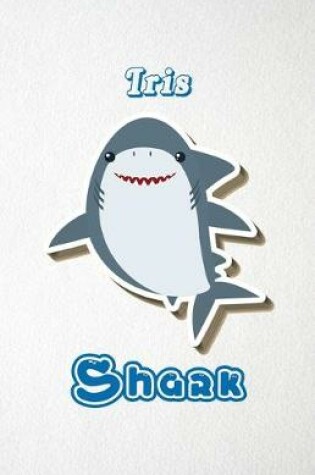 Cover of Iris Shark A5 Lined Notebook 110 Pages