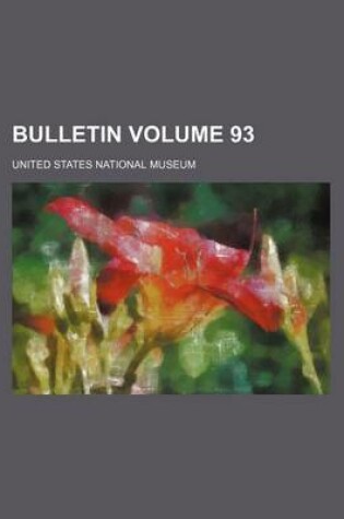 Cover of Bulletin Volume 93