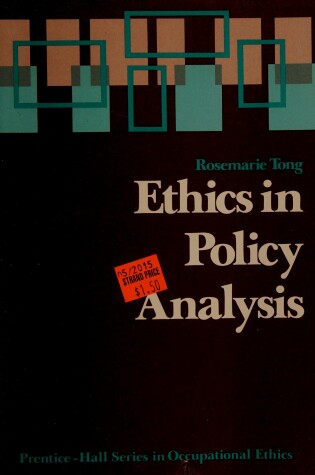 Cover of Ethics in Policy Analysis