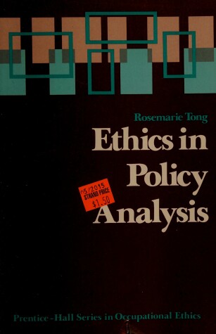 Cover of Ethics in Policy Analysis