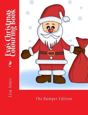 Book cover for Eva's Christmas Colouring Book
