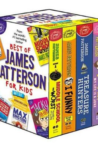 Cover of Best of James Patterson for Kids Boxed Set (with Bonus Max Einstein Sampler)