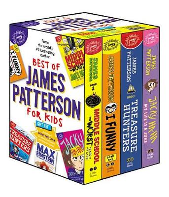 Book cover for Best of James Patterson for Kids Boxed Set (with Bonus Max Einstein Sampler)