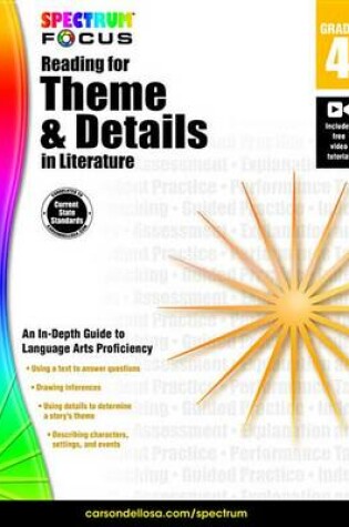 Cover of Spectrum Reading for Theme and Details in Literature