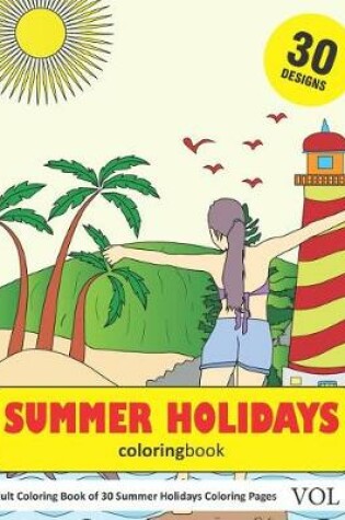 Cover of Summer Holidays Coloring Book