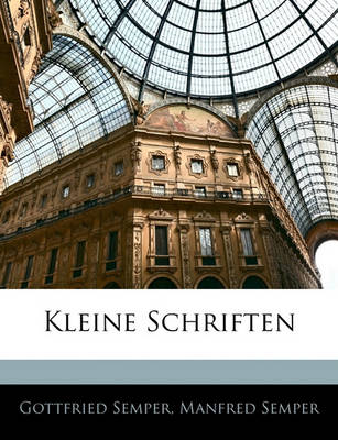 Book cover for Kleine Schriften