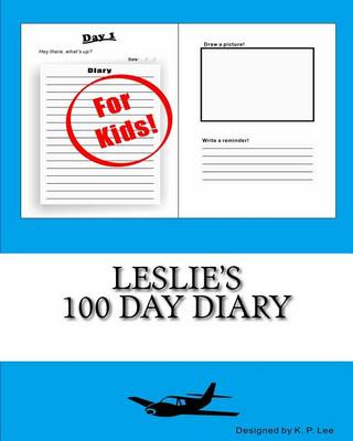 Book cover for Leslie's 100 Day Diary