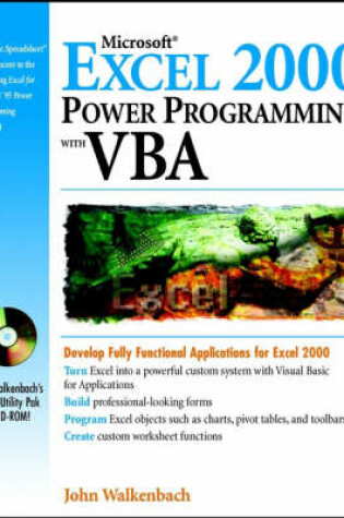 Cover of Microsoft Excel 2000 Power Programming with VBA