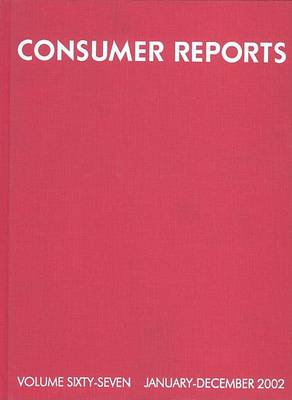 Cover of Consumer Reports Bound Volume, 2002