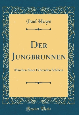 Book cover for Der Jungbrunnen