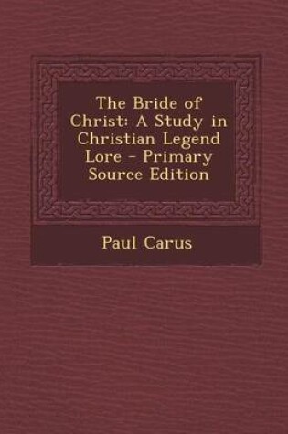 Cover of The Bride of Christ