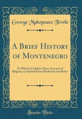 Book cover for A Brief History of Montenegro