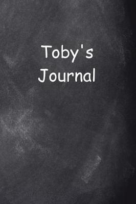 Cover of Toby Personalized Name Journal Custom Name Gift Idea Toby