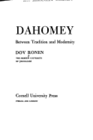 Cover of Dahomey