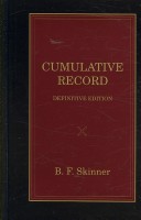 Book cover for Cumulative Record: Definitive Edition Hardcover
