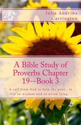 Book cover for A Bible Study of Proverbs Chapter 19--Book 3