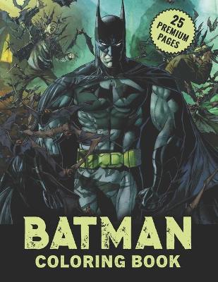 Book cover for Batman Coloring Book