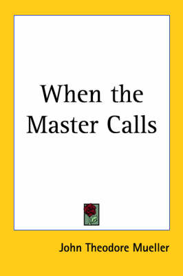 Book cover for When the Master Calls